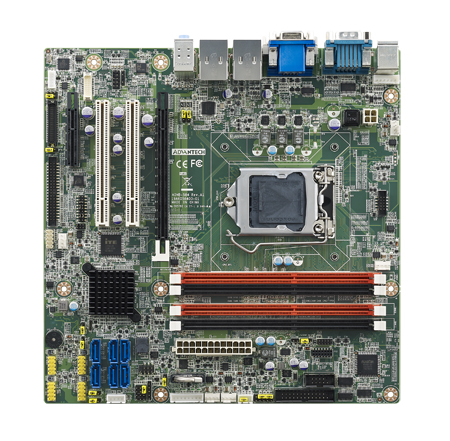 Intel<sup>®</sup> Xeon <sup>®</sup> LGA1150 MicroATX with CRT/DVI/eDP/LVDS/DP, 6 COM, and Dual LAN